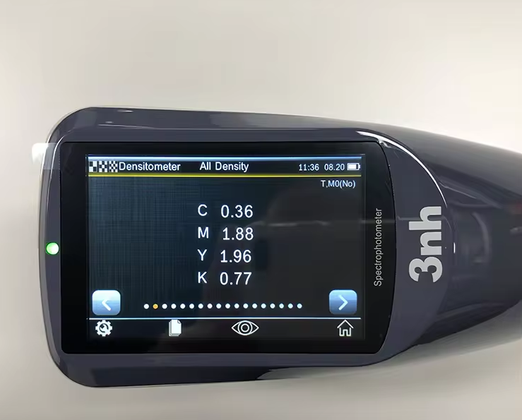 3nh YD5050Plus Grating Spectrodensitometer Replace X-Rite Exact Color Offset Ink Painting Digital TFT Densit Spectrometer