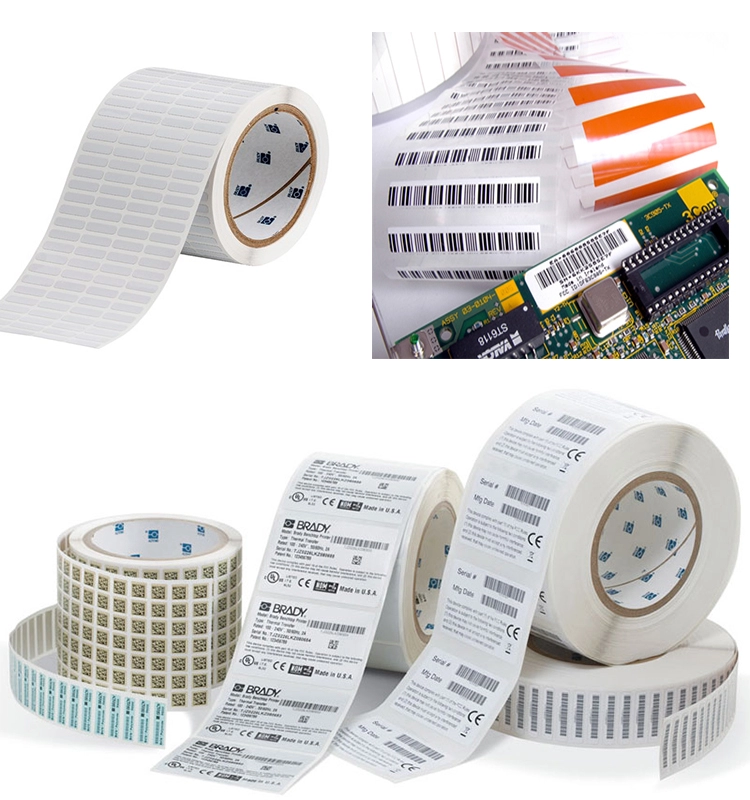 Abrasion Resistant Polyimide Labels Printable For Electronic Components