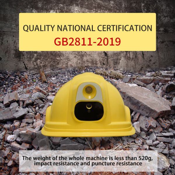 Hard hat Safety helmet 4G Real-Time GPS wifi live streaming for Mining Construction end software server