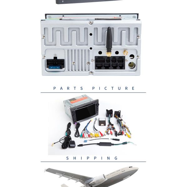 7 Inch Touch Screen Opel Car Radio DVD Player Bluetooth Supported For Zafira Antara