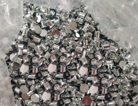 Dacromet self pierce self-piercing rivets