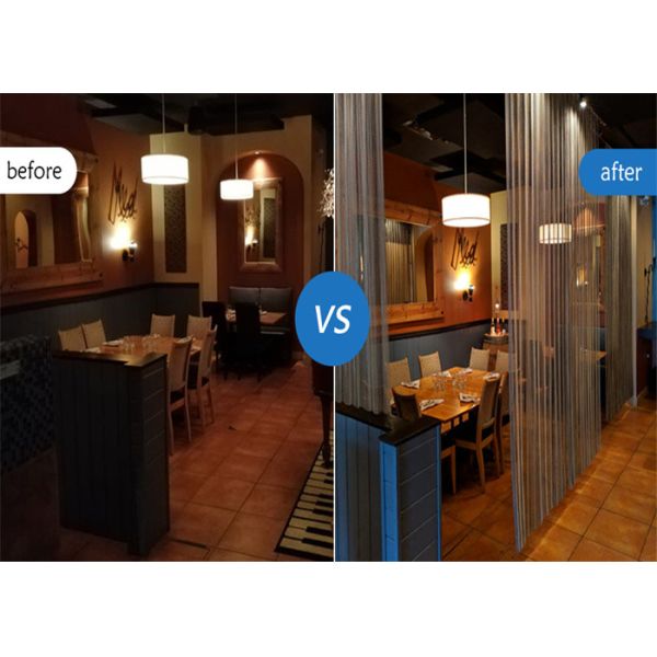 Custom 1.2mm Metal Decorative Mesh Decoration Wire Mesh 6 meters Height