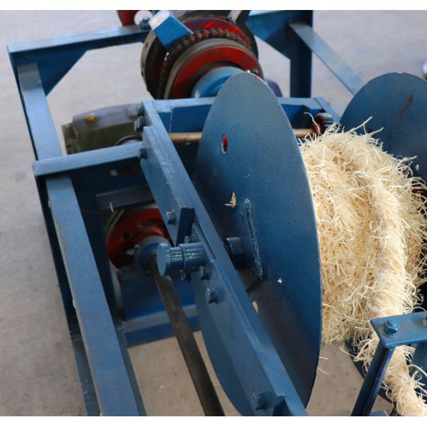 Wood Wool Machine Wood Wool Rope Making machine for wood wool fire rope