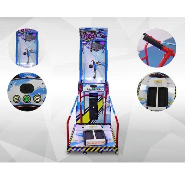 3d Super Skiing For Motion Sensing Machine