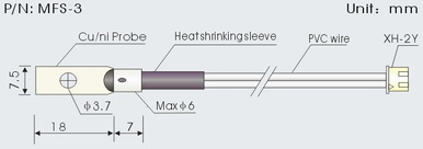 Automobile Brake Temperature Detection Sensors MFS Series 2