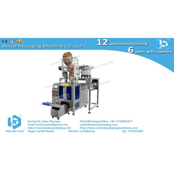 Bestar two bowls counting packaging machine for jelly beans