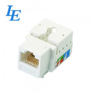 Quality Ftp Toolless 180 Cat5e Keystone Jack For Networking for sale