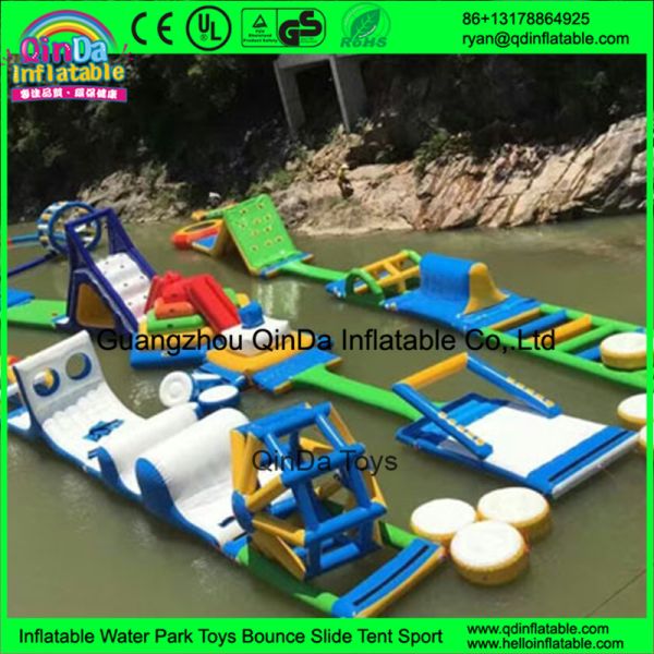 inflatable floating water park, inflatable water amusement park for adults