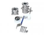 3-pcs Non-retention ball valve,Directly ball valve SS304/316L BPE Standard for