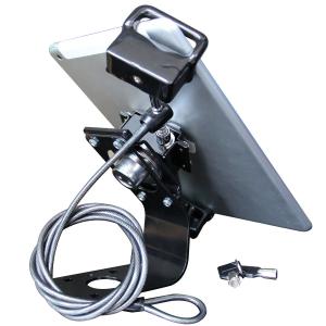 comer security holder tablet panel computer display mounting wire cable locking