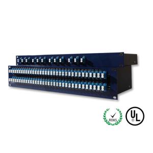 Quality Duplex Single Mode Fiber Coupler Intergrated Box With LC / UPC Connector for sale