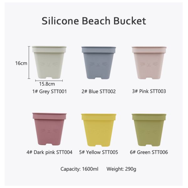 Multi Functional Silicone Flower Pot Eco Friendly With Customized Logo