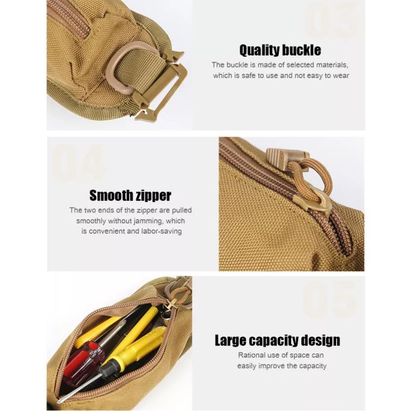 Multifunctional EDC Tool Pouch