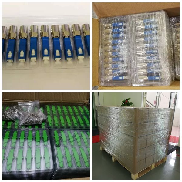 Multi Mode Fiber Optic Cable loopback , SC Adapter For Fiber Return