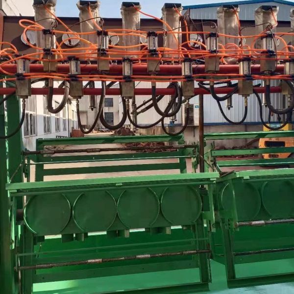 Tilting Steel Constructed Frame Hydrostatic Cylinder Testing Machine Gas Tank