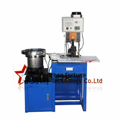 Vibrator Bowl Loose Terminal 2Ton 7200 PCS/Hour 110-220V Wire Crimping Machine Mold Easy Disassemble Blade Can Be Custom