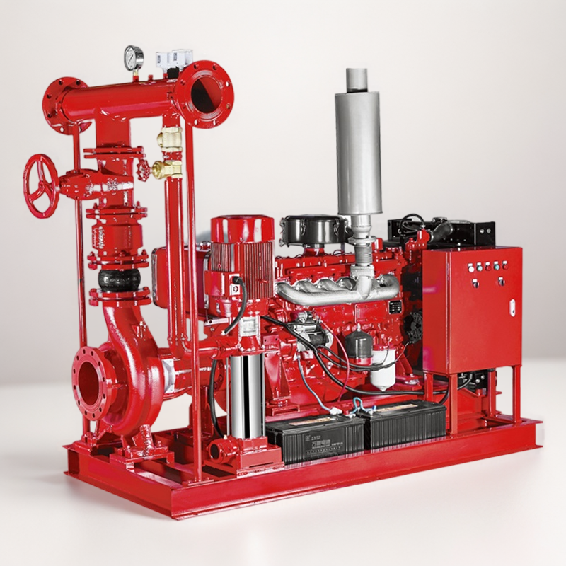 500L/Hour Diesel Engine Fire Pump Set 220V/380V