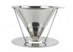 Integrated V60 Reusable Pour Over Coffee Driapper With Cup Stand , Free Sample