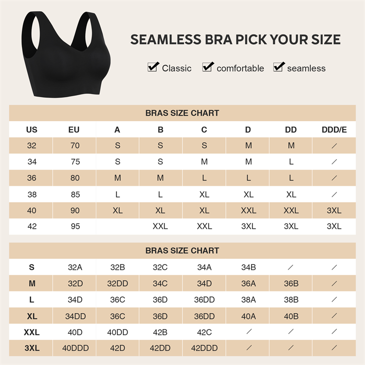 Seamless Push-Up Invisible Bra for Women Support Type Underwire Comfortable Material