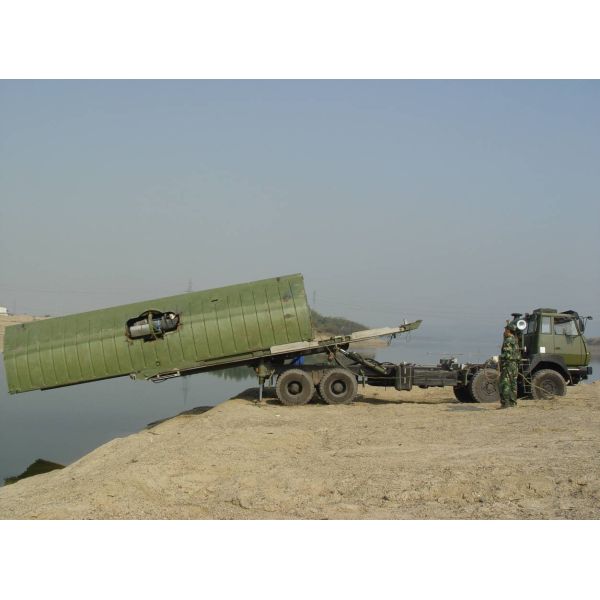 Power pontoon bridge\Power floating bridge