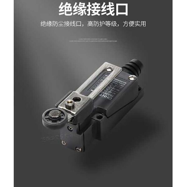 Travel Limit Switch Industrial Electrical Controls Actuating Head Plunger Rotating Arm Roller