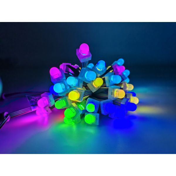 Square LED Pixel Module Light 12mm 0.3W DC12V 160 Degree for Customized Needs