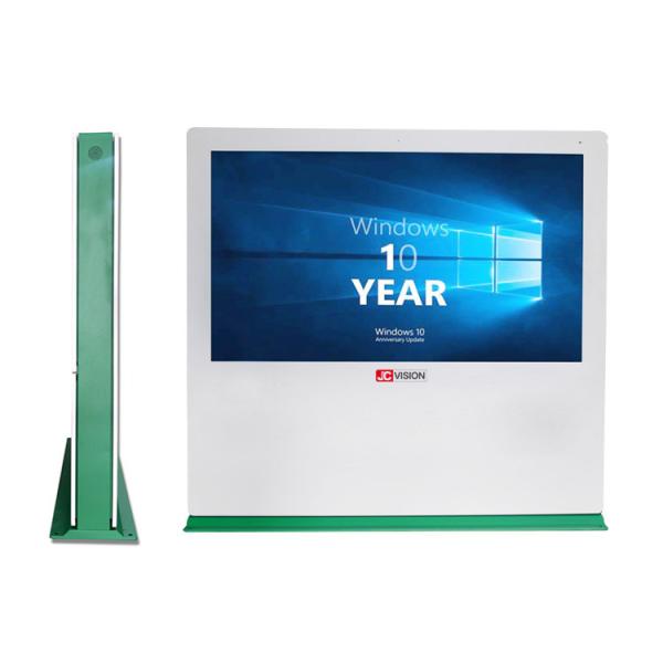 IP65 Outdoor Waterproof LCD Display Kiosk , 86inch Totem Digital Signage