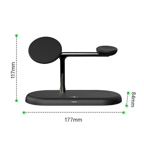 T256 Multi-functional Wireless Charger Support Apple & Samsung Devices