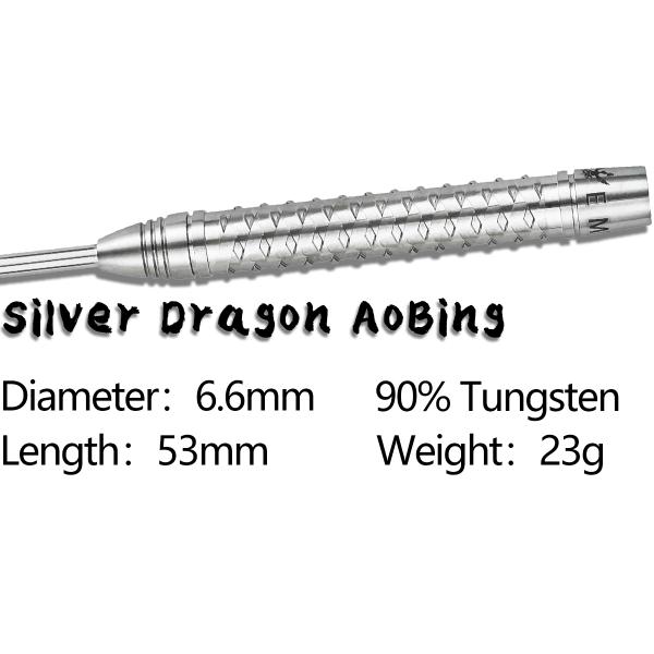 Emyth Darts Steel Tip Darts Barrel 90% Tungsten Darts Set 23g AoBing