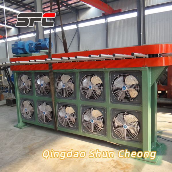 PLC Controlled Rubber Batch Off Machine with Customizable Configuration and Adjustable Hanging Rods