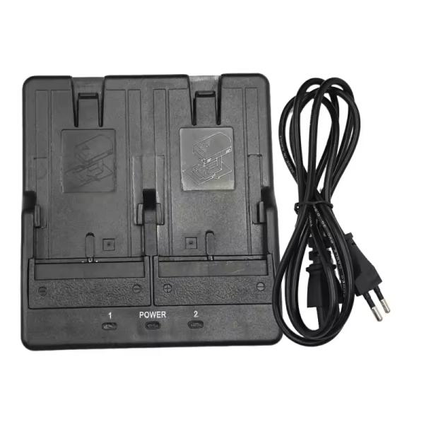 CDC68 Dual Charger for Sokk-ia BDC46 BDC58 BDC70 Battery for SET/FX /CX /SX/ DX /ES/ PS/OS Total Stations Surveying EU US Plug