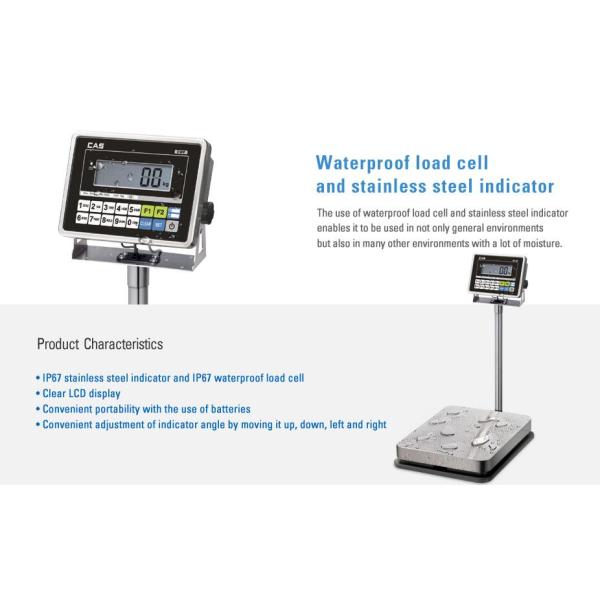 Waterproof IP67 Stainless Steel Platform Scale