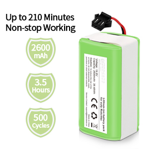 14.4V 2600mAh Li Ion Battery 15C A800 Rechargeable Replacement Battery