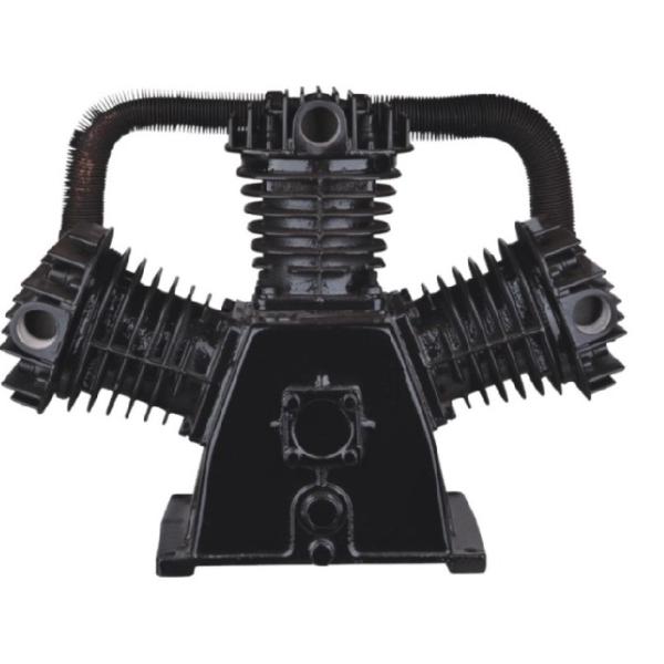 80mm*3 Reciprocating Piston Compressor head 10HP/7.5KW Positive Displacement with Air Compressor Head