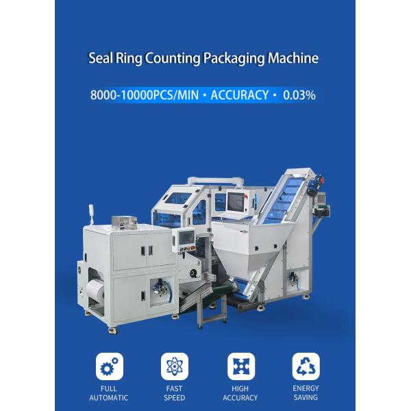 Integrative Fastener Packaging Machine with TTO Printer accuracy and Visual Counting