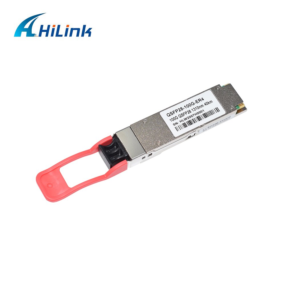 Quality 100Gb/s QSFP28 ER4 Optical Transceiver Module 40KM Hot Pluggable Duplex LC LAN WDM APD SMF RoHS-6 Compliant for sale