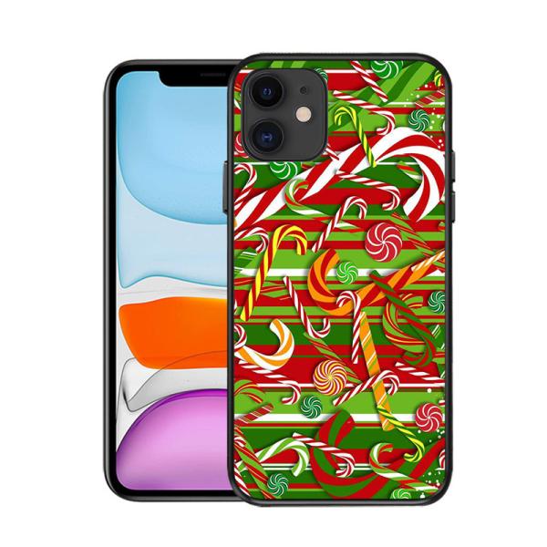 Merry Chrismas Design Iphone XR Shockproof Case Fully Wrapped Photo Print Holiday Gift