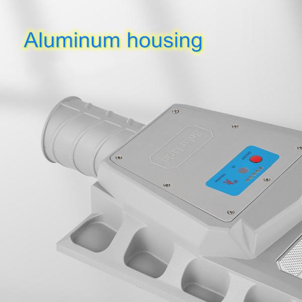 200w led street light with solar panel integrated all in one led solar street light outdoor aluminum housing wall mount