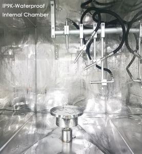 China IP1-IP4 Rain Spray Test Chamber JIS D0203 Applied To Plastics Rubber Paint Coatings on sale