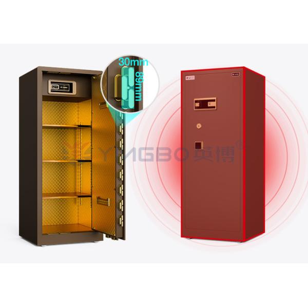 Dual Alarm Large Solid Steel High End Home Safes 120kg For Security YB/RS-150