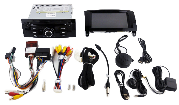 Peugeot 407 2004–2010 Android 10.0 Car DVD GPS Multimedia Touch Screen Radio MP5 Player Support Carplay PEG-7588GDA