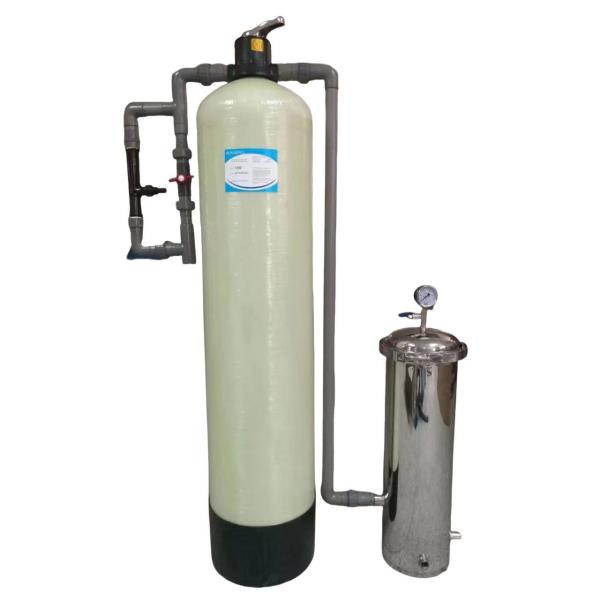 Single Tank Simple Water Treatment System for Well Water Filtration