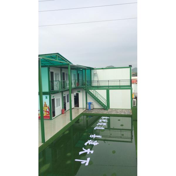 Prefabricated Light Weight Container House Quick Installation Steel Structures Buildings