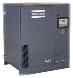 Quality Rotary 15KW Industrial Blower Solutions Screw Air Compressor Atlas Copco GA15 VSD for sale