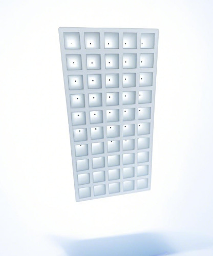 Seedling raising of vegetables (such as tomatoes and peppers), flowers, herbs and other crops in foam seedling tray