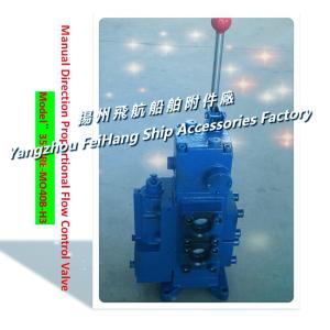 Manual reversing proportional speed regulating valve 35SFRE-MO40B