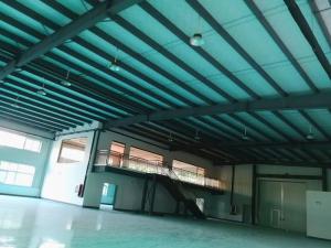 Quality Epoxy Coating Floor Prefab Steel Structure Workshop With Inside Office Buildings for sale