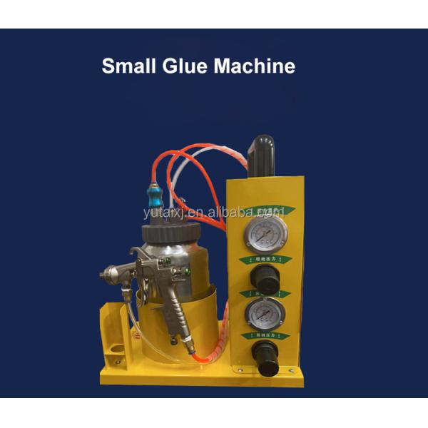 Precise Control Leather Gluing Machine Easy Cleaning Glue Brushing Machine