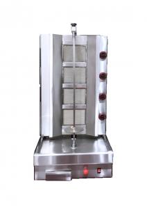 Quality 4 Burner Gas Shawama Machine Stainless Steel Material Quick Curing Baking for sale