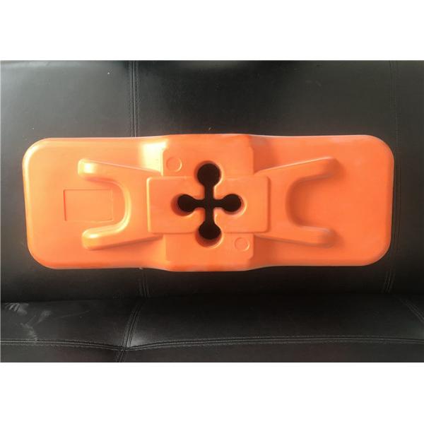 620 x 220 x 130 High Stability Multi-Hole Availalbe HDPE temporary fence base Available 32mm and 40mm in One HDPE base